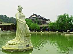 唐代皇帝夫婦シャワーする場所ー華清池
